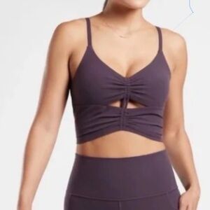 Athleta Purple Sports Bra